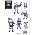 Washington Huskies Family Decal Set Small Washington Huskies Family Decal Set Small