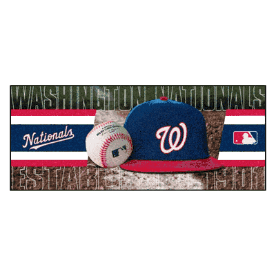 Washington Nationals Baseball Runner Rug