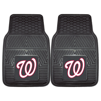 Washington Nationals Heavy Duty Car Mat Set