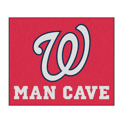 Washington Nationals Man Cave Tailgater Rug