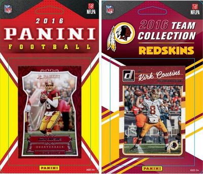 Washington Redskins Licensed 2016 Panini and Donruss Team Set