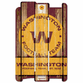 Washington Football Team Sign 11x17 Wood Fence Style