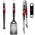 Washington St. Cougars 3 pc BBQ Set and Bottle Opener