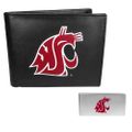 Washington St. Cougars Bi-fold Wallet & Money Clip Washington St. Cougars Bi-fold Wallet & Money Clip