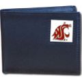 Washington St. Cougars Leather Bi-fold Wallet Packaged in Gift Box Washington St. Cougars Leather Bi-fold Wallet Packaged in Gift Box