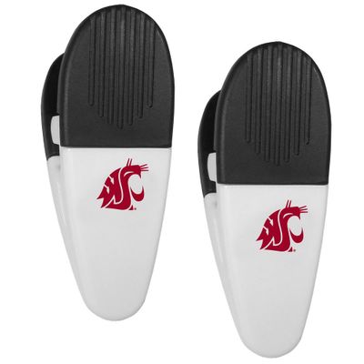 Washington St. Cougars Mini Chip Clip Magnets, 2 pk