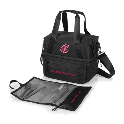 Washington St Cougars Tarana Recycled Lunch Bag Cooler with Utensils