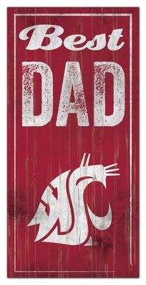 Washington State Best Dad Sign - 6x12