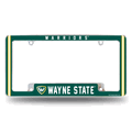 Wayne State University Warriors Chrome Automotive License Plate Frame Wayne State University Warriors Chrome Automotive License Plate Frame