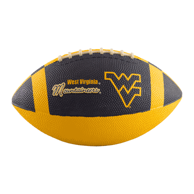West Virginia Junior-Size Rubber Football
