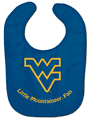 West Virginia Mountaineers Baby Bib - All Pro Little Fan