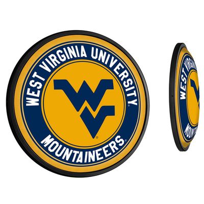 West Virginia Mountaineers  Slimline LED Team Spirit Wall Sign-Primary Logo