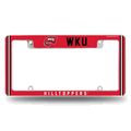 Western Kentucky Hilltoppers Classic Chrome Auto License Plate Frame