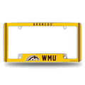Western Michigan Broncos Classic Chrome Auto License Plate Frame