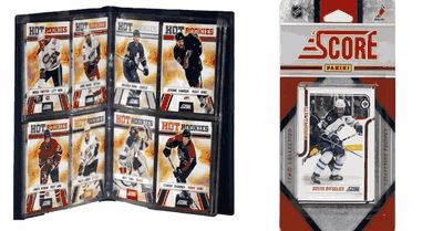 Winnipeg Jets 2011 Score Trading Card Team Set and Storage Album