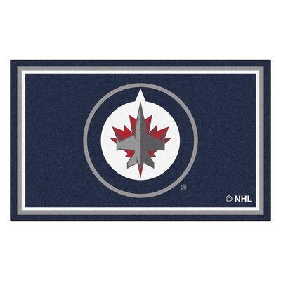 Winnipeg Jets 4x6 Rug