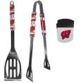 Wisconsin Badgers 2 pc BBQ Set and Chip Clip