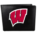 Wisconsin Badgers Bi-fold Wallet Large Logo Wisconsin Badgers Bi-fold Wallet Large Logo