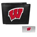 Wisconsin Badgers Bi-fold Wallet & Money Clip Wisconsin Badgers Bi-fold Wallet & Money Clip