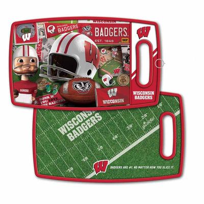 Wisconsin Badgers Retro Series Cutting Board