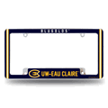 Wisconsin-Eau Claire Blugolds Classic Chrome Auto License Plate Frame