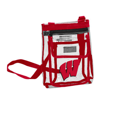 Wisconsin Gameday Clear Crossbody