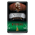 Wyoming Cowboys 11" x 17" Metal Home Décor Sign Wyoming Cowboys 11" x 17" Metal Home Décor Sign