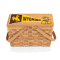 Wyoming Cowboys - Poppy Personal Picnic Basket Wyoming Cowboys - Poppy Personal Picnic Basket