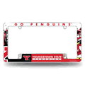 Youngstown Penguins Primary Chrome Automotive License Plate Frame