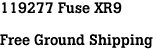 119277 Fuse XR9<br><br>Free Ground Shipping