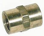 High Pressure 3/8" Steel Union<br>3/8" F x 3/8" F<br>Free Ground Shipping