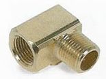 Low Pressure Brass Street Elbow<br>3/8" M x 3/8" F<br>Free Ground Shipping