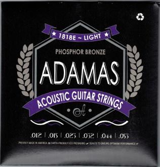 Adamas Composite Gauge Phosphor Bronze Acoustic Guitar Strings