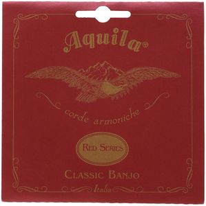 Aquila 11B Red Series 5 String Banjo Strings Normal Tension