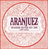 Aranjuez Spanish Silver Set 200 Classical Guitar Strings