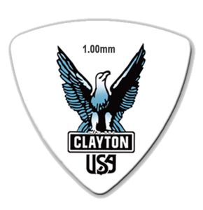 Clayton Acetal Guitar Picks - Rounded Triangle RT100 1.00mm 12 Pack