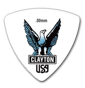Clayton Acetal Guitar Picks - Rounded Triangle RT50 .50mm 72 Refill Bag