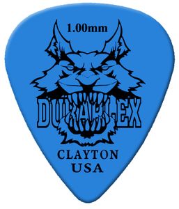 Clayton Duraplex Standard Guitar Picks DXS100 1.00mm 12 Pack