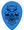 Clayton Duraplex Teardrop Guitar Picks DXST100 1.00mm 12 Pack