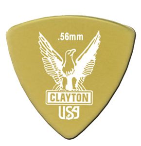 Clayton Ultem Guitar Pick - Rounded Triangle URT56 .56mm 48 Refill Bag