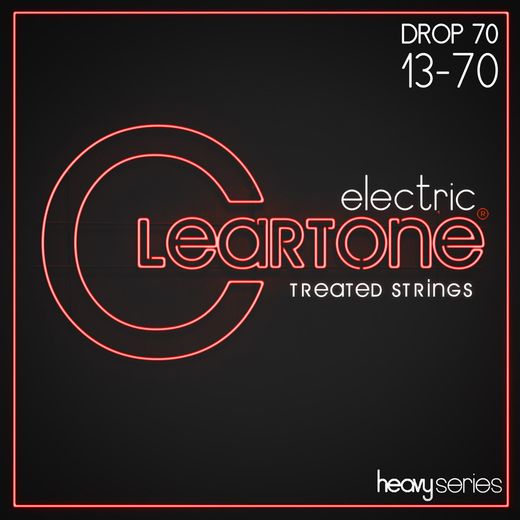 Cleartone EMP Coated Electric Guitar Strings - Drop Tuning 9470 Drop C 13-70
