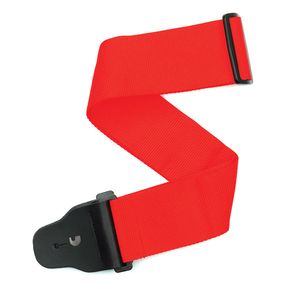 D'Addario 3'' Wide Woven Guitar Strap 75B001 Red
