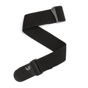 D'Addario 50 MM Polypro Guitar Strap PWS100 Black