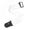 D'Addario 50 MM Polypro Guitar Strap PWS108 White