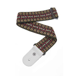 D'Addario 50G00 Woven Guitar Strap, Hootenanny 1