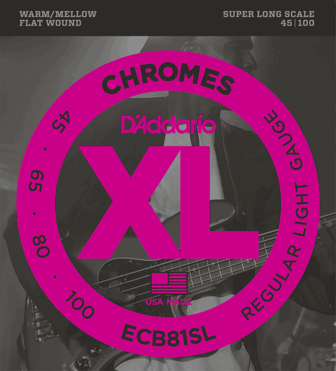 D'Addario Chromes Electric Bass Strings