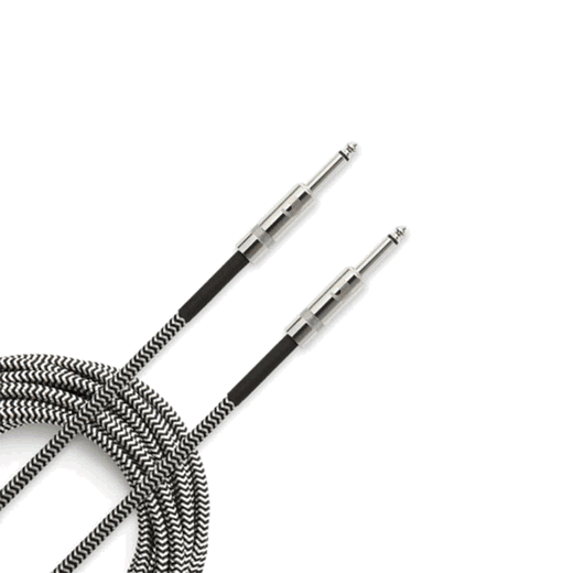 D'Addario Custom Series Braided Instrument Cables
