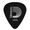 D'Addario Duralin Standard Guitar Picks - 10 Pack 1DBK7-10 Black Extra Heavy 1.5mm