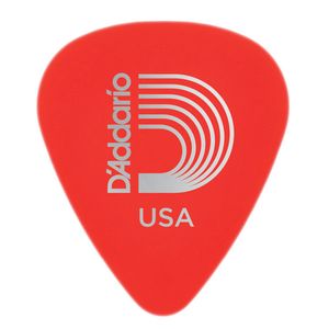 D'Addario Duralin Standard Guitar Picks - 10 Pack 1DRD1-10 Red Super Light .50mm