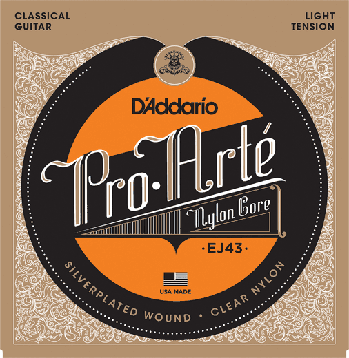 D'Addario EJ Pro Arte Nylon Classical Guitar Strings EJ43 Light 27.5-42